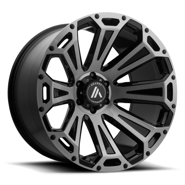 Asanti Hors Route - COUPERET AB813 | Décalage 22X10 / -12 / Modèle de boulon 8X170 | AB813-221087BB12N