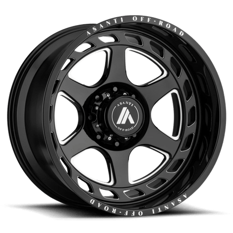 Asanti Off Road - AB816 ANVIL | 20X12 / -44 Offset / 6X139.7 Bolt Pattern | AB816-201268GB44N