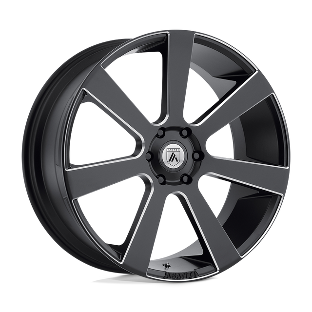 Asanti Noir - ABL-15 APOLLO | 24X9 / 35 Décalage / 6X139.7 Modèle de boulon | ABL15-24906235BM