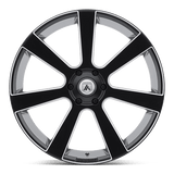 Asanti Black - ABL-15 APOLLO | 26X10 / 15 Offset / 5X127 Bolt Pattern | ABL15-26105015BM