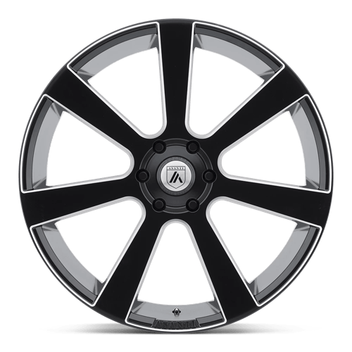 Asanti Black - ABL-15 APOLLO | 24X9 / 35 Offset / 6X139.7 Bolt Pattern | ABL15-24906235BM