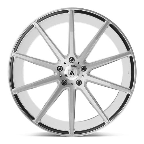 Asanti Black - ABL-20 ARIES | 20X10 / 25 Offset / 5X115 Bolt Pattern | ABL20-20101525SL