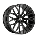 Asanti Noir - ABL-21 LEO | Modèle de boulon 22 x 10,5/25 décalé/5 x 115 | ABL21-22051525BK