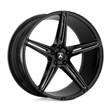 Asanti Black - ABL-22 ALPHA 5 | 22X9 / 15 Offset / BLANK Bolt Pattern | ABL22-22900015BK