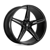 Asanti Black - ABL-22 ALPHA 5 | 22X9 / 15 Offset / BLANK Bolt Pattern | ABL22-22900015BK