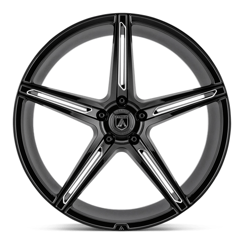 Asanti Black - ABL-22 ALPHA 5 | 20X9 / 15 Offset / BLANK Bolt Pattern | ABL22-20900015BK