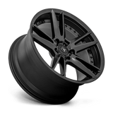 Asanti Noir - ABL-33 RÈGNE | Décalage 20X9 / 35 / Modèle de boulon 5X114,3 | ABL33-20901235SB