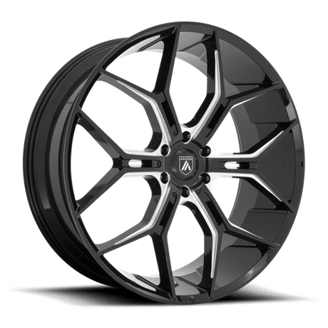 Asanti Black - ABL-38 MONARCH TRUCK | 22X9.5 / 38 Offset / 6X120 Bolt Pattern | ABL38-22957738BK