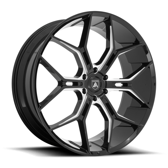 Asanti Black - ABL-38 MONARCH TRUCK | 26X10 / 35 Offset / 6X139.7 Bolt Pattern | ABL38-26106235BK