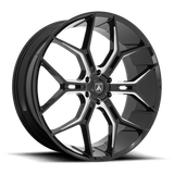 Asanti Black - ABL-38 MONARCH TRUCK | 26X10 / 35 Offset / 6X139.7 Bolt Pattern | ABL38-26106235BK