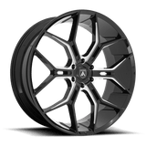 Asanti Black - ABL-38 MONARCH TRUCK | 26X10 / 20 Offset / 6X139.7 Bolt Pattern | ABL38-26106820BK