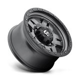 Carburant 1PC - D558 ANZA | 17X8.5 / -6 Décalage / 5X127 Modèle de boulon | D55817857345