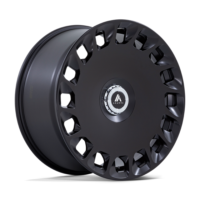 Asanti Black - AB045 ARISTOCRAT | 24X10 / 15 Offset / BLANK Bolt Pattern | AB045MX24100015