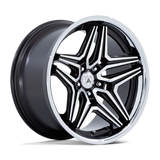 Asanti Black - AB046 DUKE | 22X9 / 15 Offset / 5X120 Bolt Pattern | AB046BD22905215