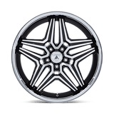 Asanti Black - AB046 DUKE | 22X10.5 / 18 Décalage / Modèle de boulon vierge | AB046BD22050018