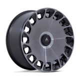 Asanti Black - AB045 ARISTOCRAT | 22X10.5 / 15 Offset / BLANK Bolt Pattern | AB045BT22050015