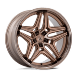 Asanti Black - AB046 DUKE | 20X10.5 / 18 Offset / 5X114.3 Modèle de boulon | AB046ZR20051218