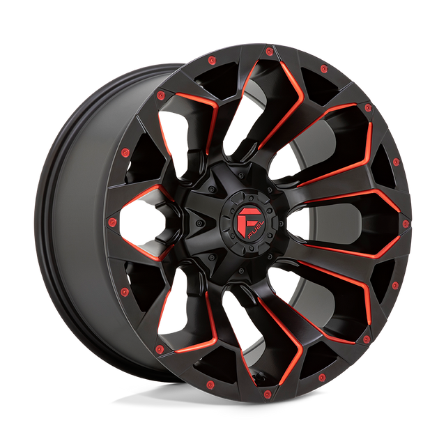 Fuel 1PC - D787 ASSAULT | 17X9 / 02 Offset / 6X135/6X139.7 Bolt Pattern | D78717909849