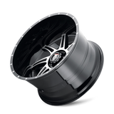 AMERICAN TRUXX - VORTEX | 24X14 / -76 Offset / 6X135 Bolt Pattern | AT162-24436BM-76