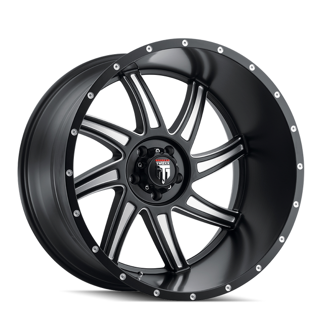 AMERICAN TRUXX - VORTEX | 24X14 / -76 Offset / 5X150 Bolt Pattern | AT162-24450M-76