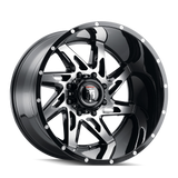 AMERICAN TRUXX - SPYDER | 22X14 / -76 Offset / 5X127 Boulonnage | AT183-22473BM-76