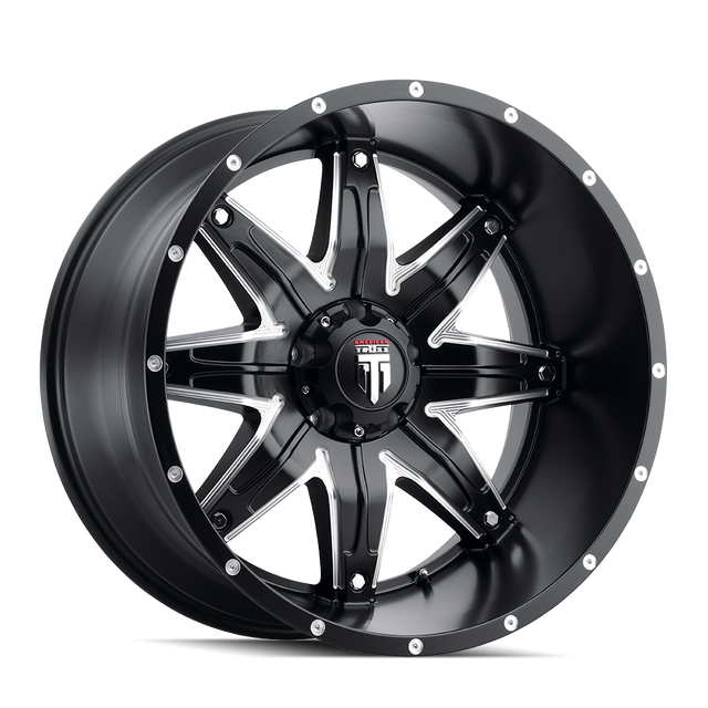 AMERICAN TRUXX - LONESTAR | 22X12 / -44 Offset / 5X150 Bolt Pattern | AT185-22250M-44