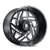 AT1904-221291M AMERICAN TRUXX COSMOS AT1904 SATIN BLACK MILLED 22X12 8-165.1 -44MM 125.2MM