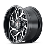 AMERICAN TRUXX DESTINY AT1913 BLACK MACHINED 20X10 6-135/6-139.7 -24MM 106.1MM