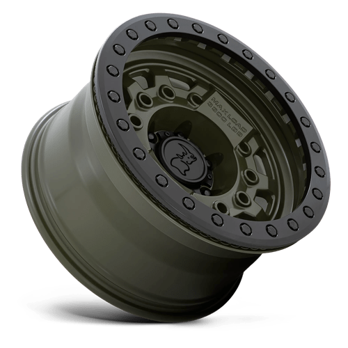 Rhinocéros noir - AVENGER BEADLOCK | 17X8.5 / 0 Décalage / 6X139.7 Modèle de boulon | 1785AVG006140N12