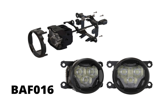 Morimoto 4Banger Led Fog Light Bracket Kits (LED Pods not included)