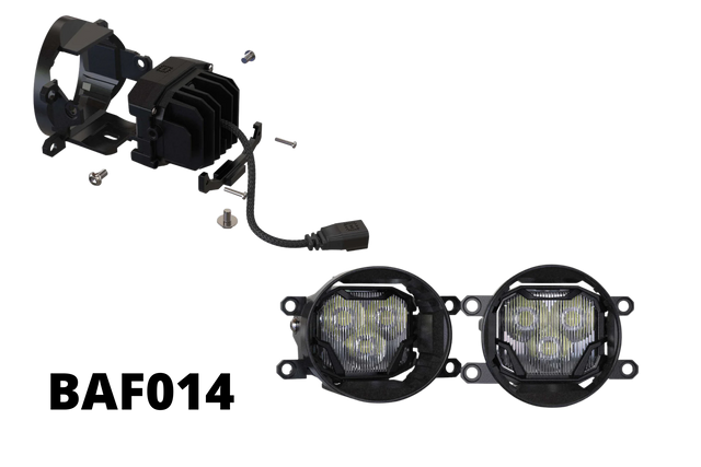 Morimoto 4Banger Led Fog Light Bracket Kits (LED Pods not included)