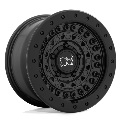 Rhinocéros noir - BARRICADE | 18X9 / -18 Décalage / 5X127 Modèle de boulon | 1890BCD-85127G71