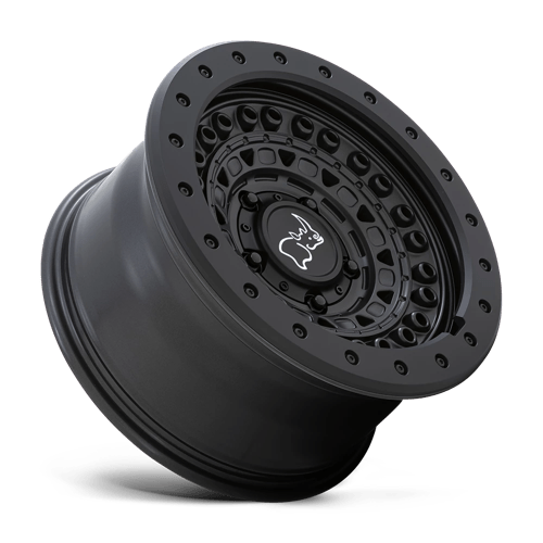 Rhinocéros noir - BARRICADE | 18X9 / -18 Décalage / 5X127 Modèle de boulon | 1890BCD-85127G71