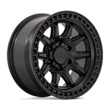 Rhinocéros noir - CALICO | 17X8.5 / -10 Décalage / 6X139.7 Modèle de boulon | BR001MX17856810N