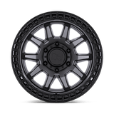 Alliages durs Black Rhino - CALICO | 17X8,5 / 0 Offset / 5X127 Modèle de boulon | BR001AB17855000