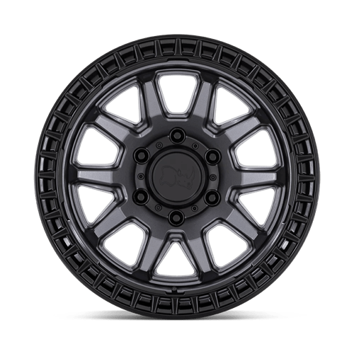 Rhinocéros noir - CALICO | 17X8,5 / 34 décalage / 5X127 modèle de boulon | BR001AB17855034