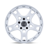 Alliages durs Black Rhino - KLAUE | Modèle de boulon 18X8 / ​​20 Offset / 5X130 | BR402SX18805320