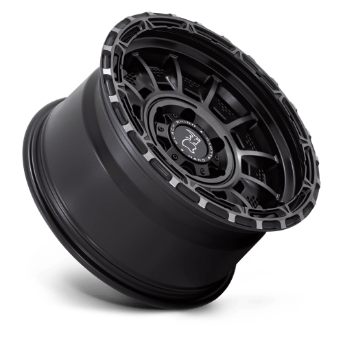 Rhinocéros noir - LEGION | 17X9 / -12 Décalage / 5X127 Modèle de boulon | BR002MA17905012N