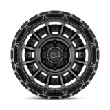 Rhinocéros noir - LEGION | 17X9 / -12 Décalage / 5X127 Modèle de boulon | BR002MA17905012N