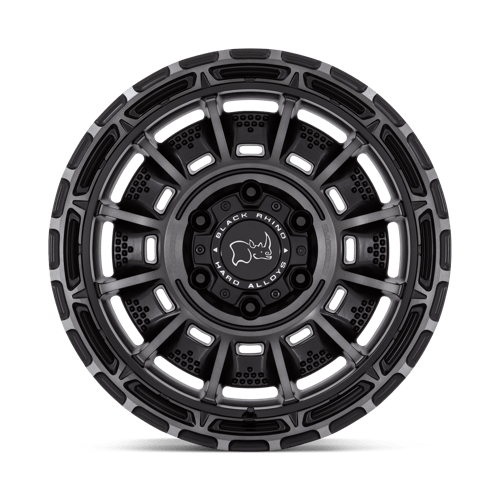 Rhinocéros noir - LEGION | 17X9 / -12 Décalage / 5X127 Modèle de boulon | BR002MA17905012N