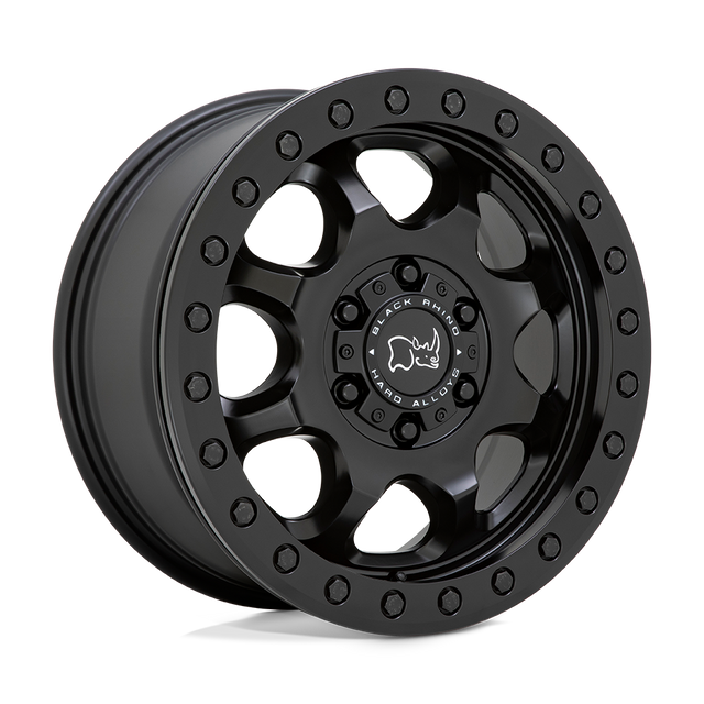 Rhinocéros noir - VENTURE BEADLOCK | 17X8 / 38 Décalage / 6X130 Boulon Motif | 1780VTR386130M84