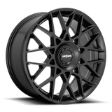 Rotiforme - R165 BLQ-C | 19X8,5 / 35 décalage / 5X108/5X114,3 modèle de boulon | R165198502+35A