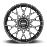 Rotiform - R166 BLQ-C | 19X8.5 / 45 Offset / 5X108/5X114.3 Bolt Pattern | R166198502+45