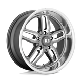 US Mag 1PC - U129 CTEN | 20X10 / 01 Offset / 5X120.65 Bolt Pattern | U12920006155