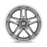 US Mag 1PC - U129 CTEN | 20X10 / 01 Offset / 5X120.65 Bolt Pattern | U12920006155