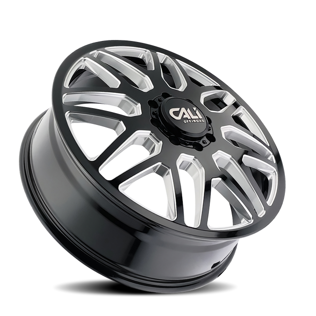 CALI OFF-ROAD - INVADER DUALLY | 22X8.25 / 115 Offset / 8X200 Bolt Pattern | 9115D-22877BMF115