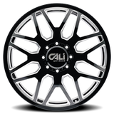 CALI OFF-ROAD - INVADER DUALLY | 22X8.25 / 115 Offset / 8X200 Bolt Pattern | 9115D-22877BMF115