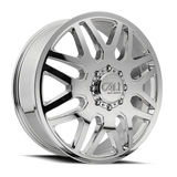 CALI OFFROAD-OFFROAD INVADER DUALLY 9115D CHROME 22X8.25 8-200 115MM 142MM