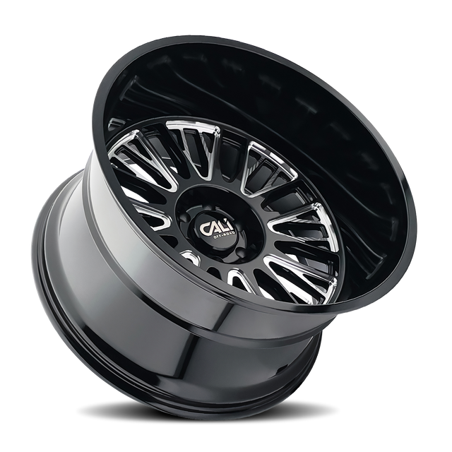 CALI OFF-ROAD VERTEX 9116 NOIR FRAISÉ 20X10 6-135 -25MM 87.1MM