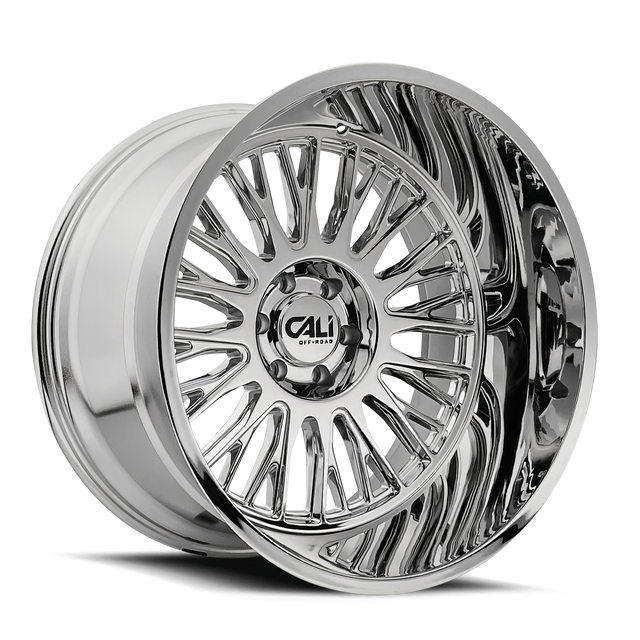 CALI TOUT-TERRAIN VERTEX 9116 CHROME 24X14 6-139.7 -76MM 106MM